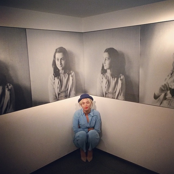 Beyonce, Anne Frank Museum, Instagram Beyonce, Anne Frank Museum, Instagram